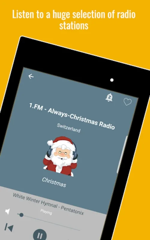 Christmas Music Radio for Android - Enjoy Festive Tunes