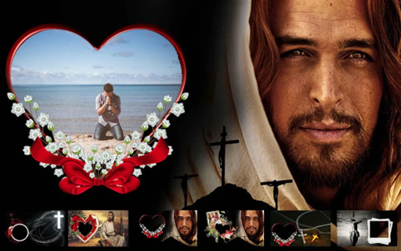 Jesus Photo Frames for Android: Blending Faith and Artistry