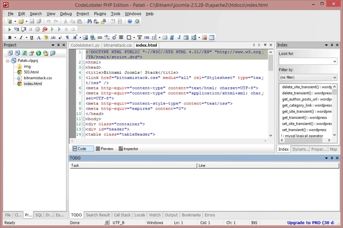 CodeLobster PHP Edition for Windows: A Powerful IDE for Web Development