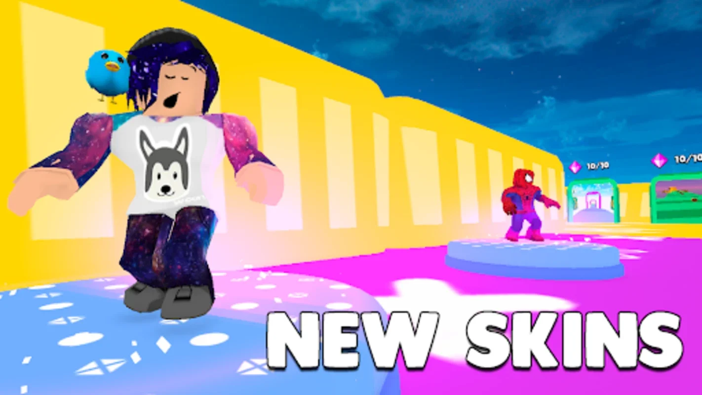 Obby Snowboard Parkour Racing for Android - Thrilling Challenges