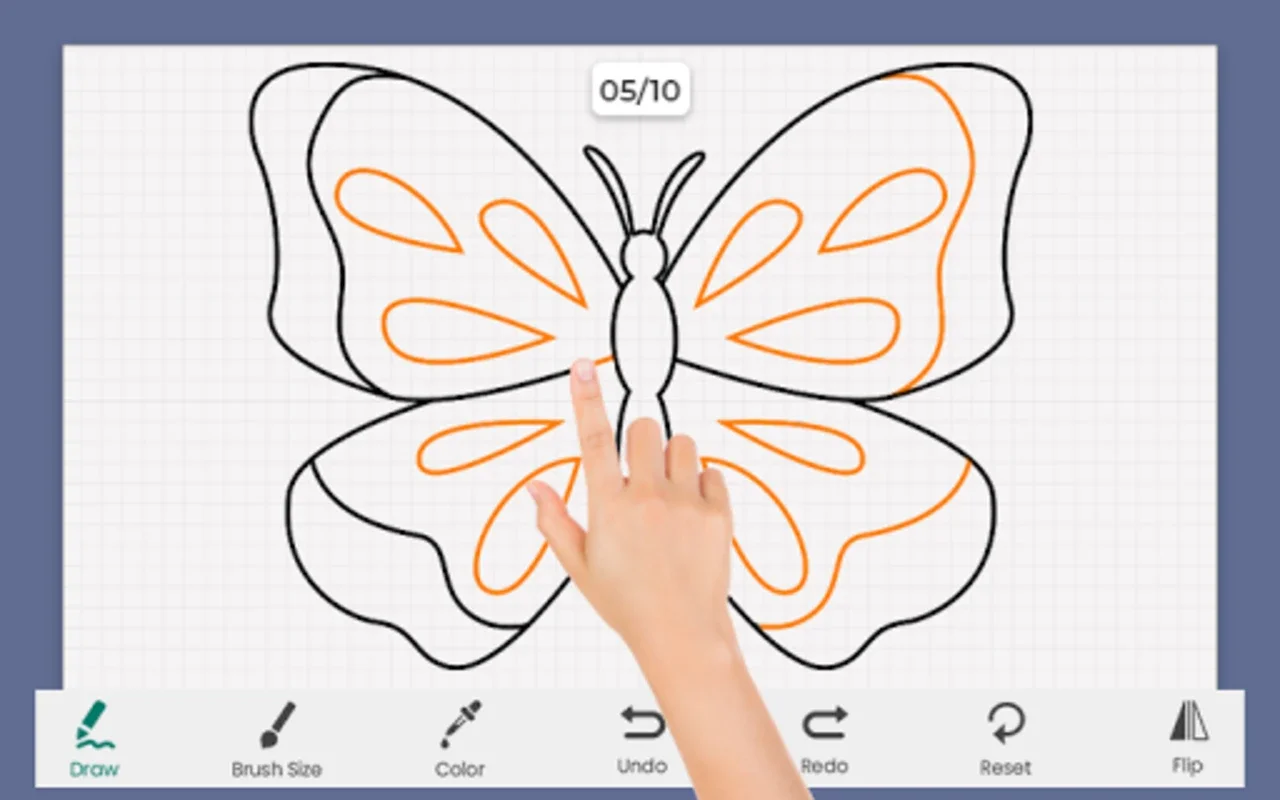 Butterfly Draw Step by Step for Android - Ideal for Learning Butterfly Art