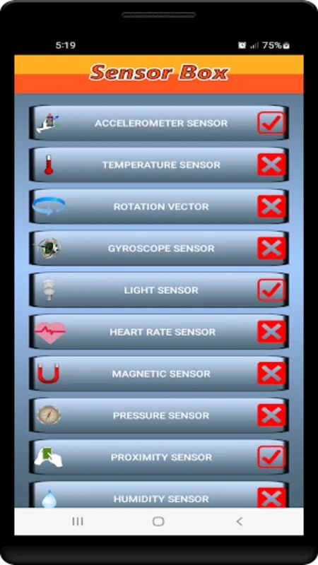 Sensor Box for Android - Unlock Sensor Potential