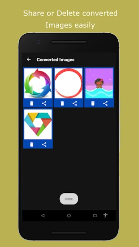 JPEG / PNG Image File Converte for Android: Convert Images Easily