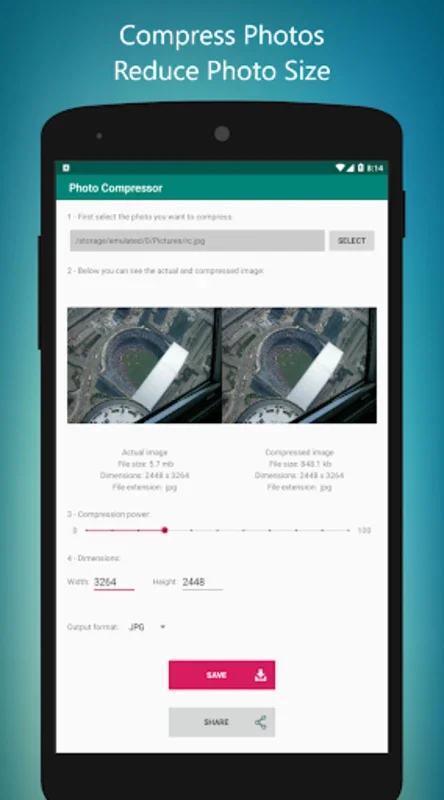 Photo Compressor Free for Android - Download the APK from AppHuts
