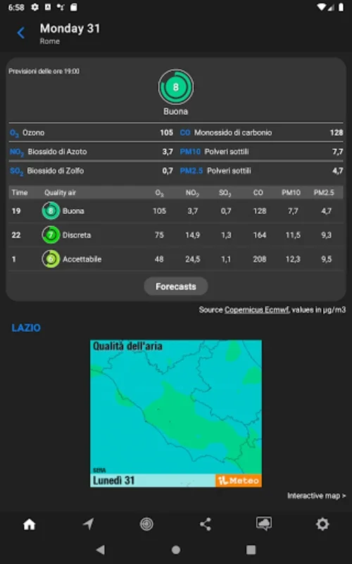 ilMeteo for Android - Comprehensive Weather Reports