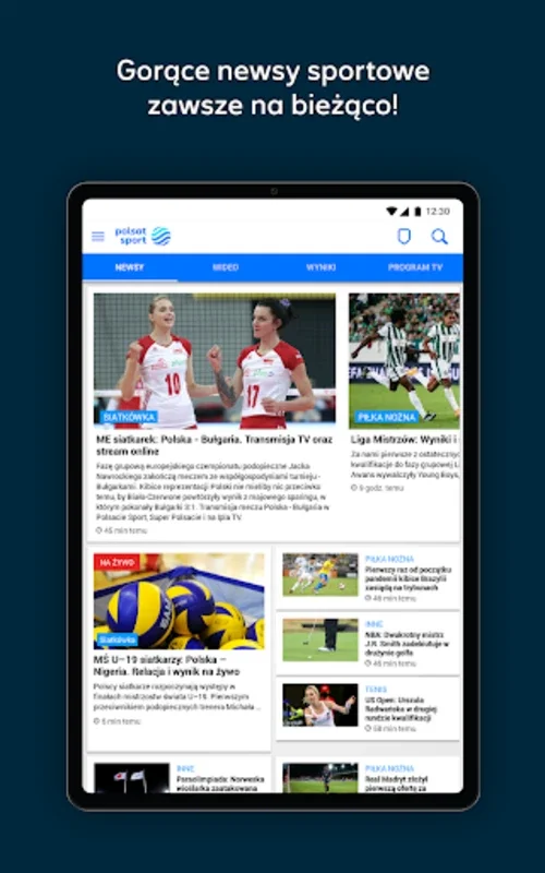 Polsat Sport for Android - Real-Time Updates & Exclusive Content