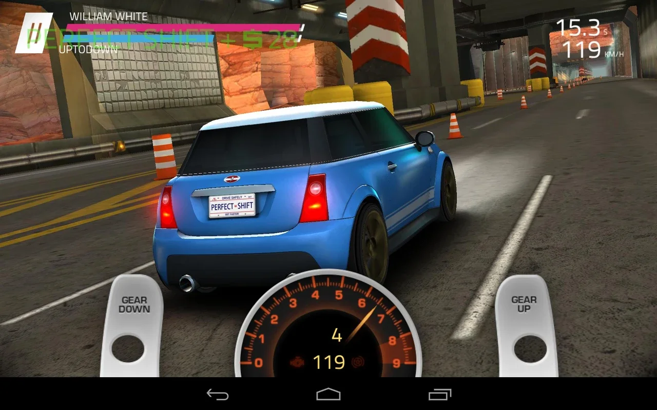 Perfect Shift for Android - Test Your Racing Skills