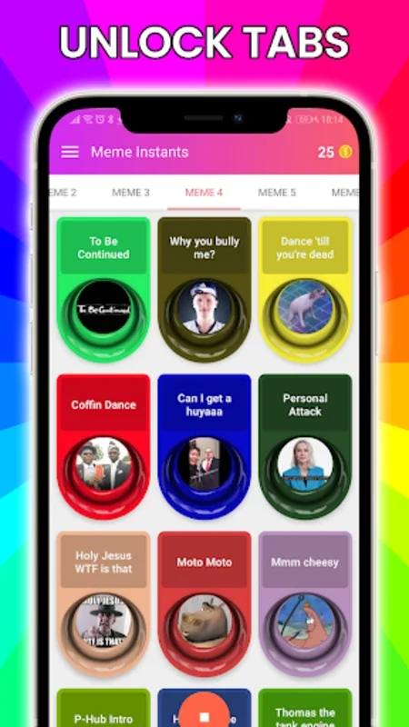 Meme Instant Buttons for Android - Soundboard of Fun