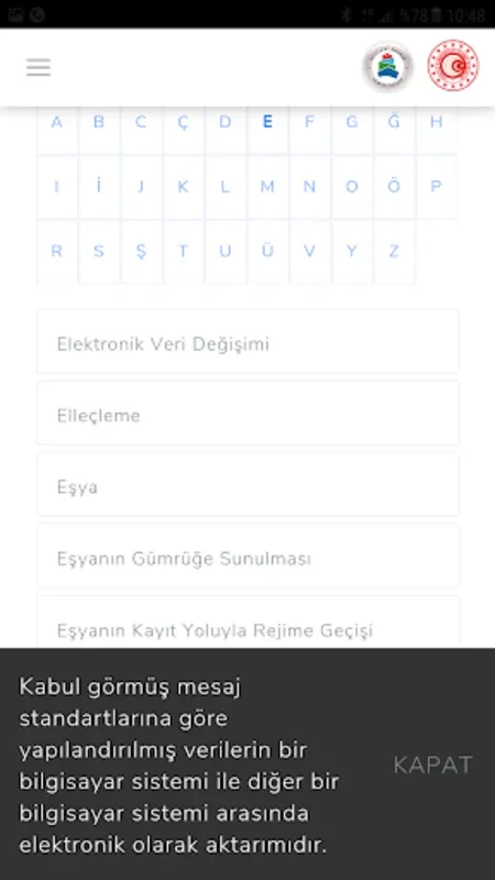 Gümrük Rehberi for Android: Comprehensive Customs Guidance