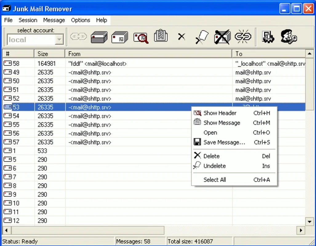 10-Strike Junk Mail Remover for Windows - Keep Your Inbox Clean