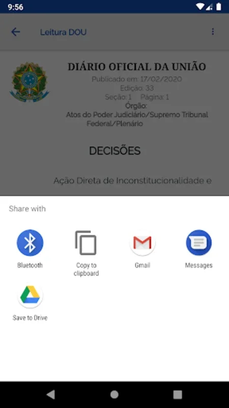 Diário Oficial da União for Android - Stay Informed with Official Updates