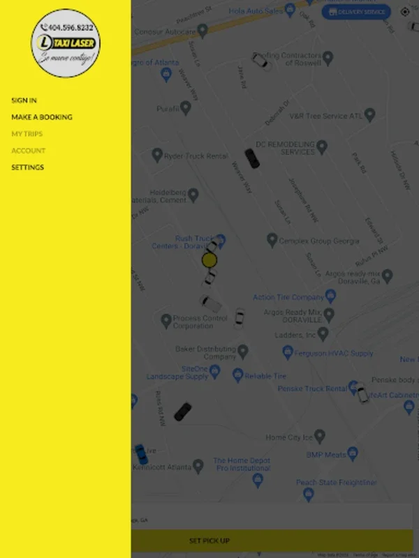 Taxi Laser for Android: Efficient Rides with Real - Time Tracking