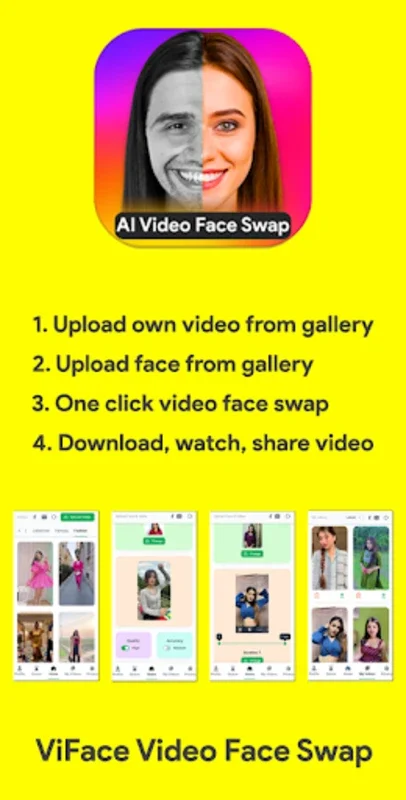 Face Swap AI Video Editor for Android:  Realistic Face Swapping Made Easy