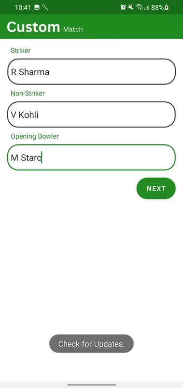 Cricket Scorer by CK for Android - Accurate Scoring on the Go