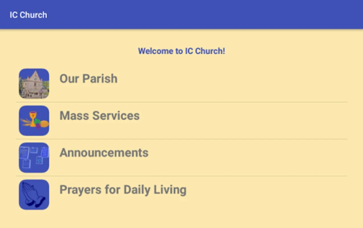 IC Church for Android - Stay Spiritually Connected