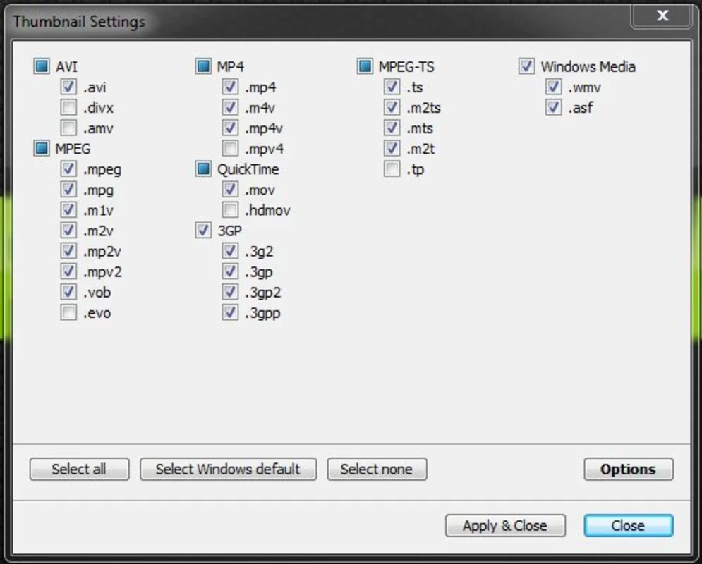 K-Lite Codec Tweak Tool for Windows - Fix Codec Issues