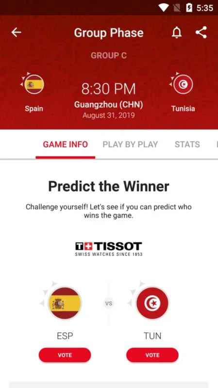 FIBA Basketball World Cup 2019 for Android - Stay Updated