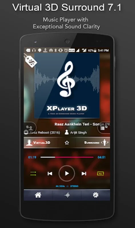 3D Surround Music Player for Android - Immersive Sound and Awareness