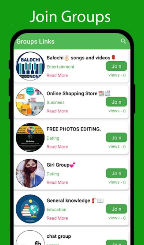 Whats Group Links Join Groups for Android - Effortless Group Joining