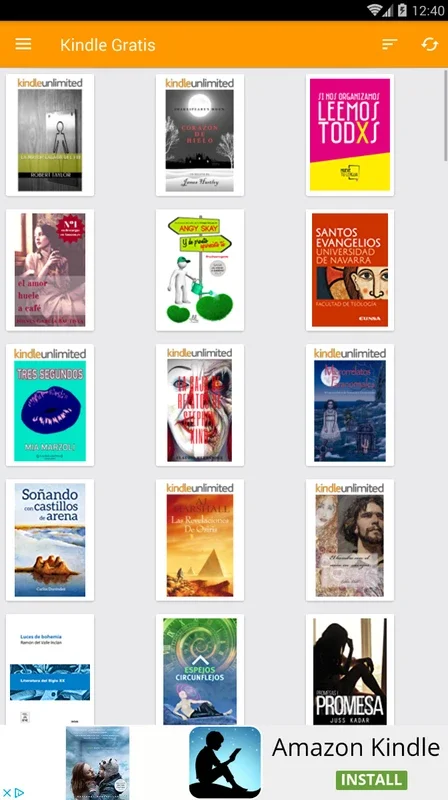 Kindle Gratis for Android - Discover Free Books