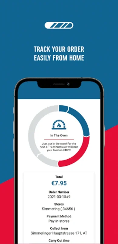 Domino’s Pizza Austria for Android: Seamless Ordering