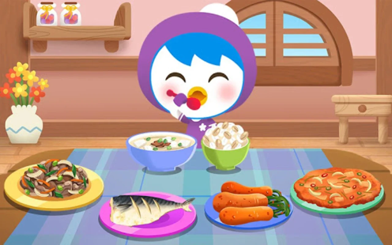 Pororo Eating Game - Kid Habit for Android: Fun & Educational