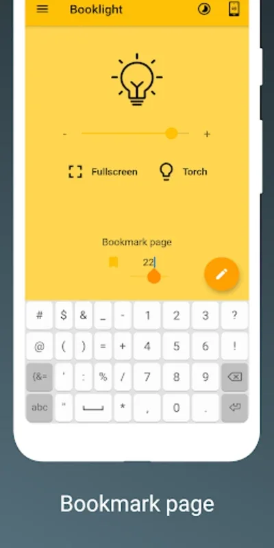 Booklight - Screen Night Light for Android