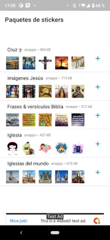 Catholic Stickers for Android: Share Your Faith