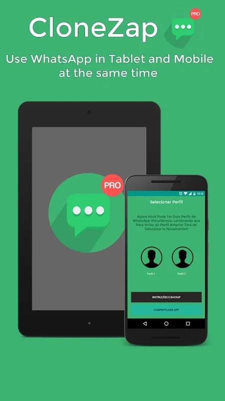 Messenger for CloneZap for Android - Seamless Messaging