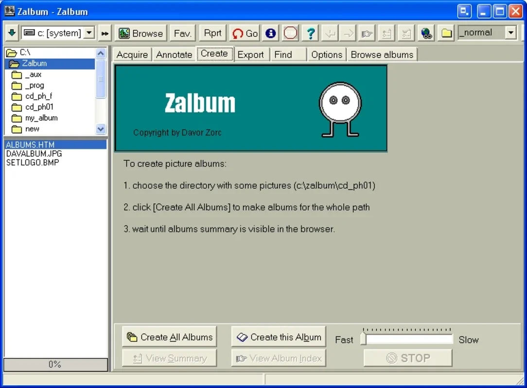 Zalbum: Automated Photo Album Creation for Windows