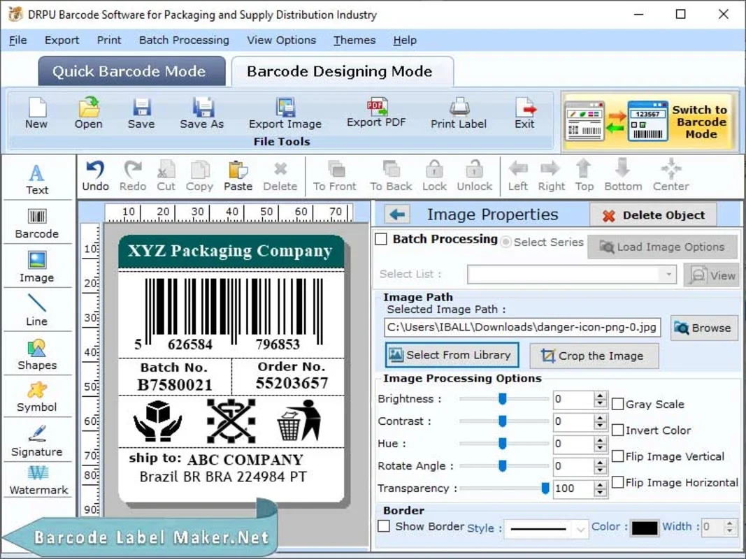 Package Barcode Labels for Windows - Simplify Bulk Printing