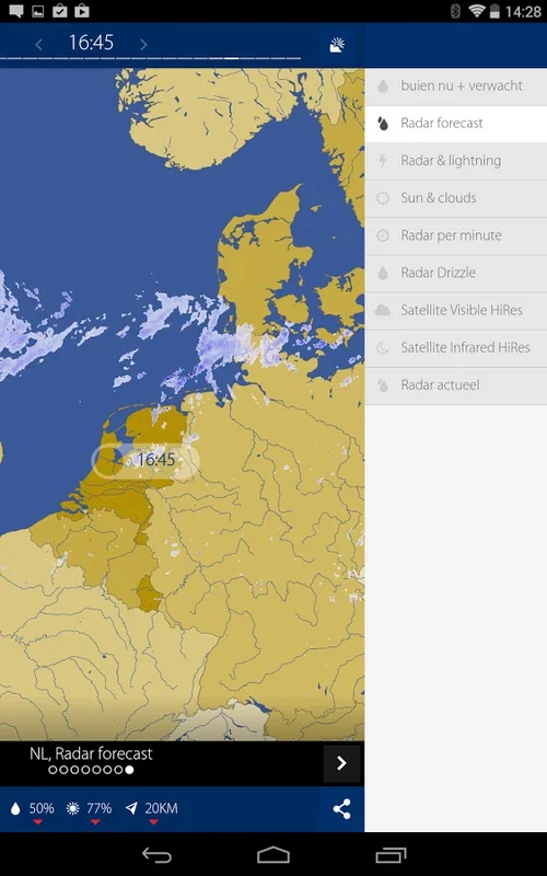 Sat24 for Android: Real-Time Weather Forecasts