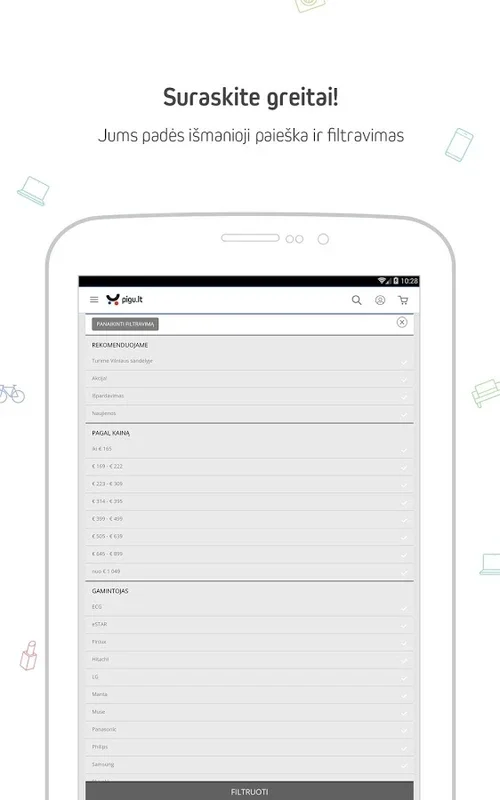 Pigu.lt for Android - Shop Over 3M Products Easily