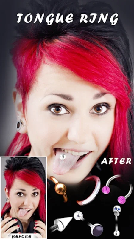 Piercing Photo Make up App : B for Android - Transform Your Look