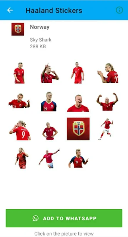 Haaland Stickers for Android - Express Yourself with Football Flair