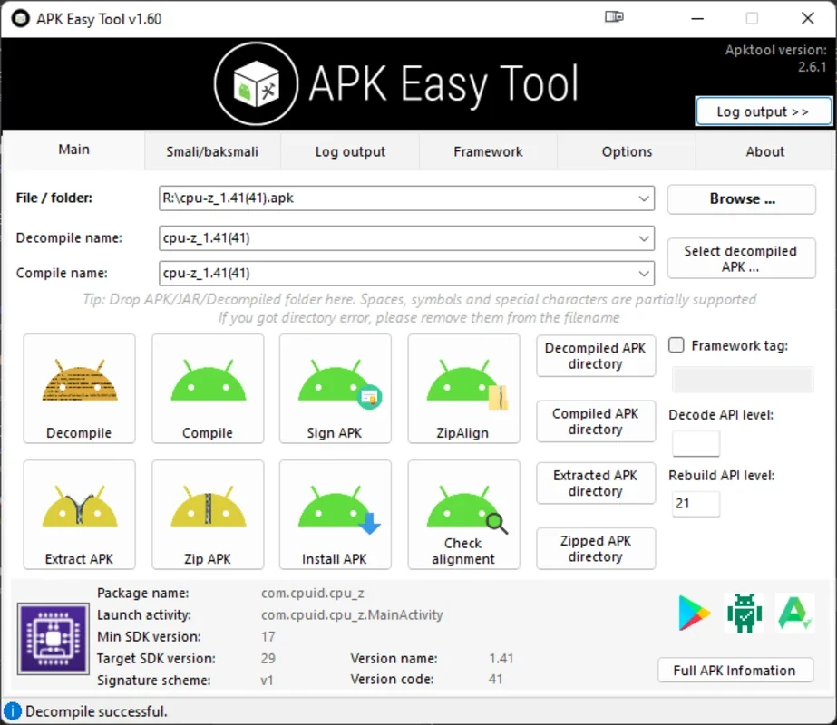 APK Easy Tool for Windows - Effortless APK Manipulation