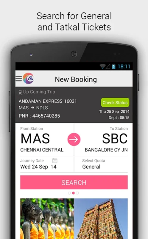 IRCTC Connect for Android: Streamlined Train Travel