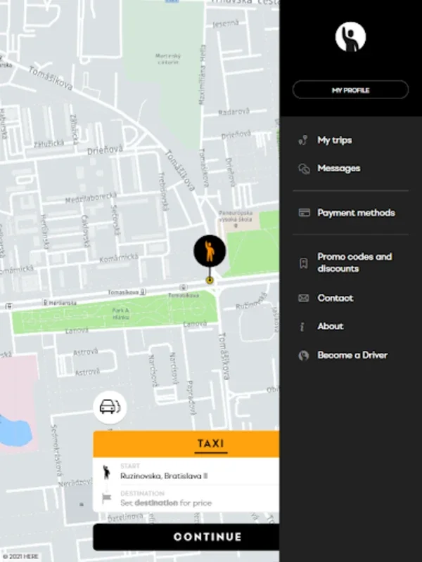 ZAKINN - Taxi App for Android - Seamless Urban Travel