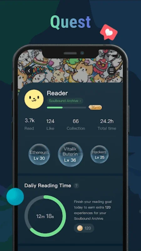 ReadON DAO for Android - Earn Crypto Rewards with Gamified Reading