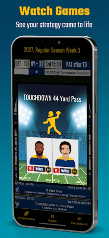 Ultimate Pro Football GM for Android - Build Your Football Dynasty