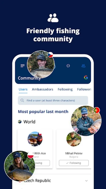FISHSURFING for Android: Connecting Anglers Globally