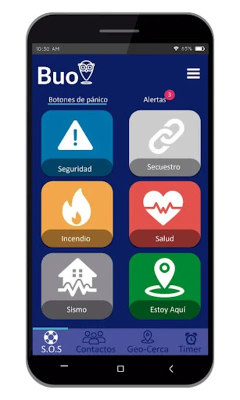 Buo - Panic Buttons for Android: Empowering Community Safety