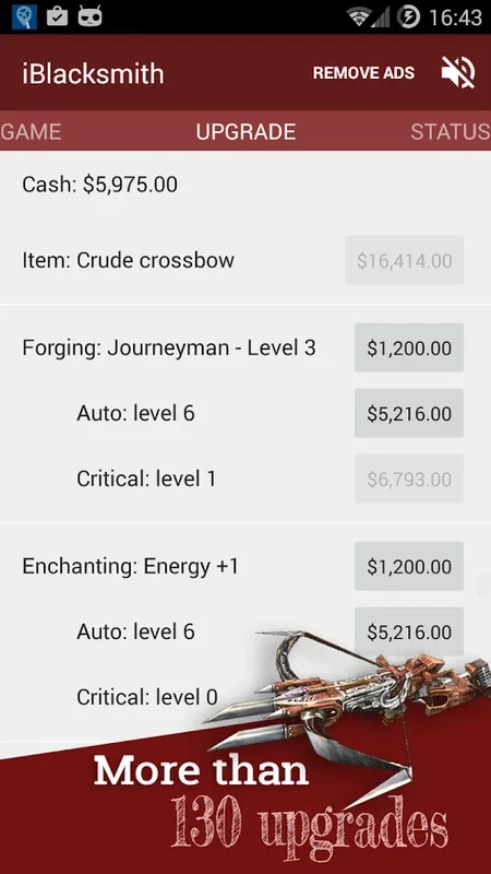 iBlacksmith for Android: Forge and Enchant Strategically