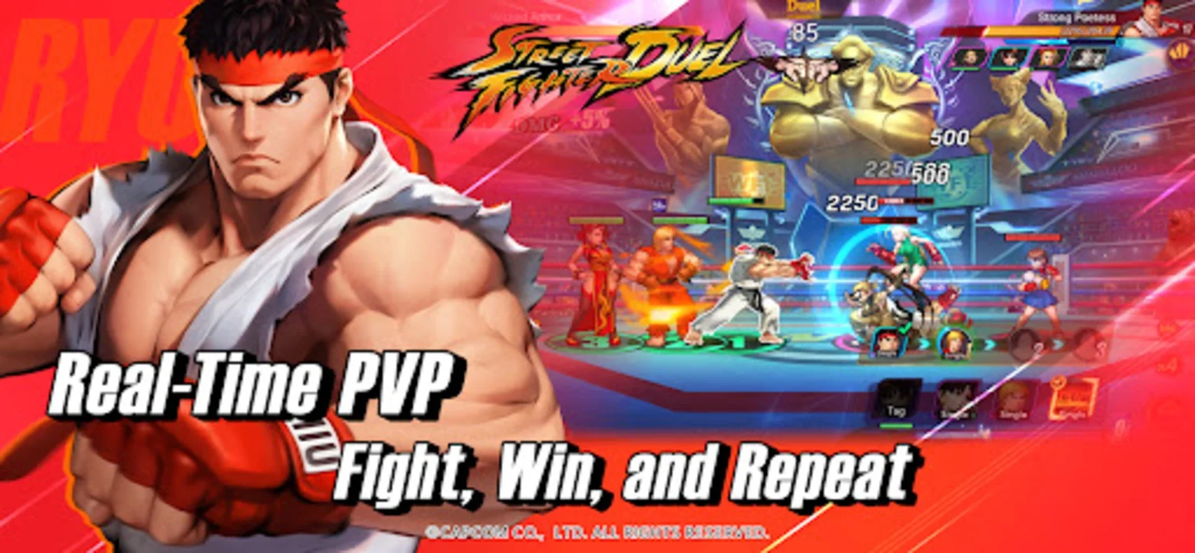 Street Fighter: Duel for Android - Strategic Card RPG