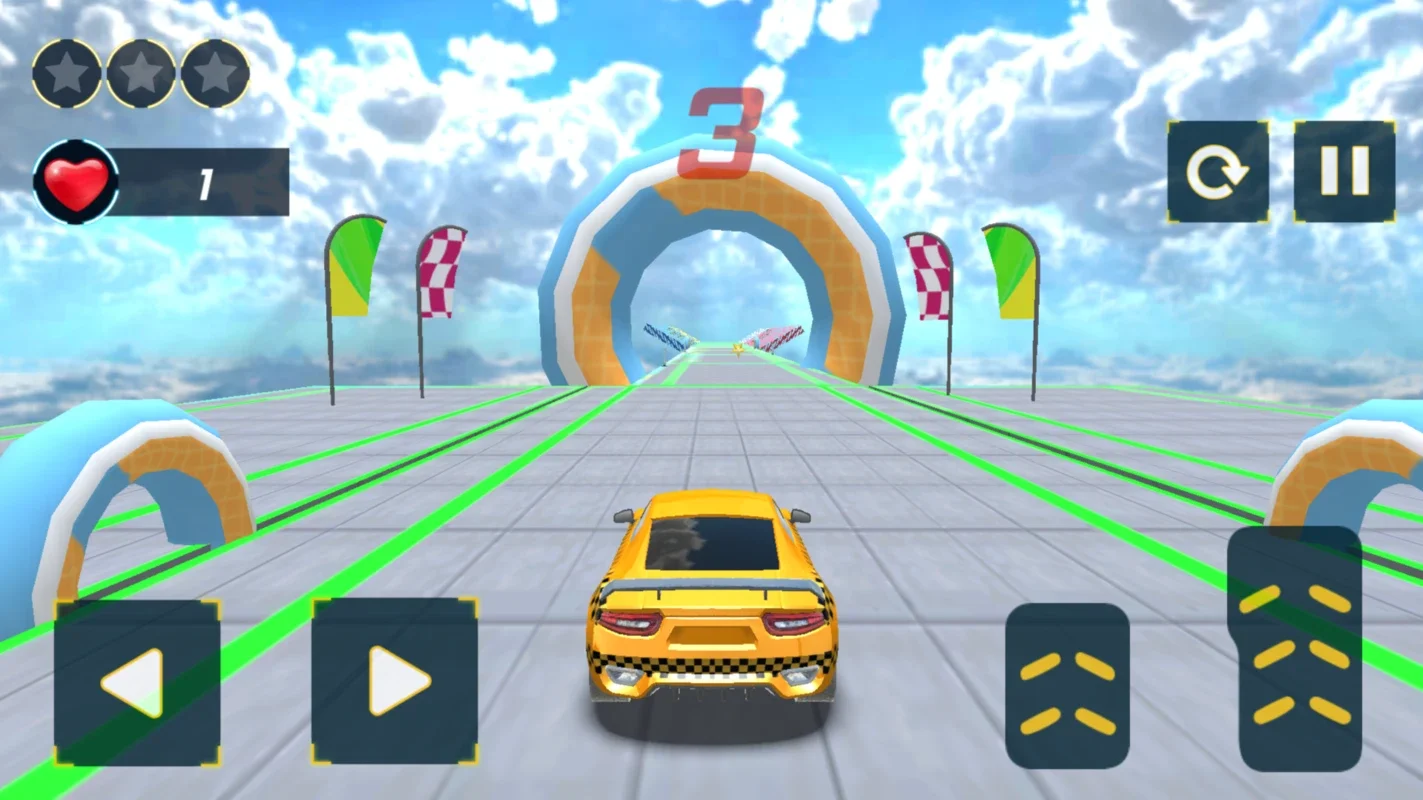 Taxi Car Stunts for Android - Thrilling Racing Game