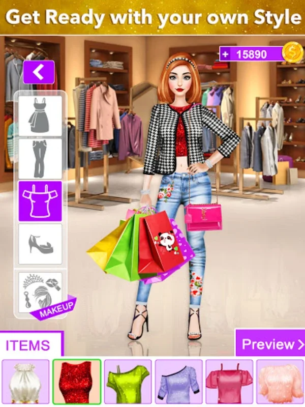 Rich Girl DressUp Fashion Game for Android - Stylish Fun