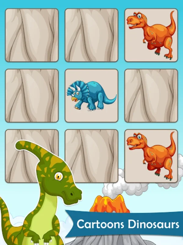 Dinosaurs Memory for Android - Boost Memory Skills