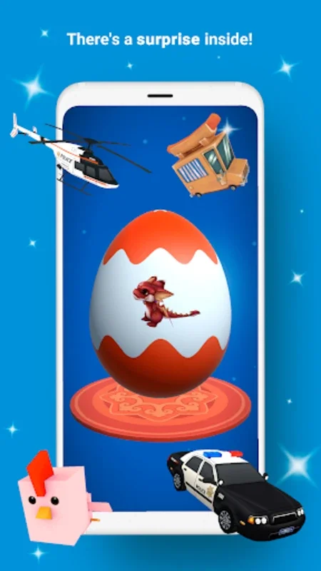 Egg Toys for Android - Endless Surprise Toy Discovery