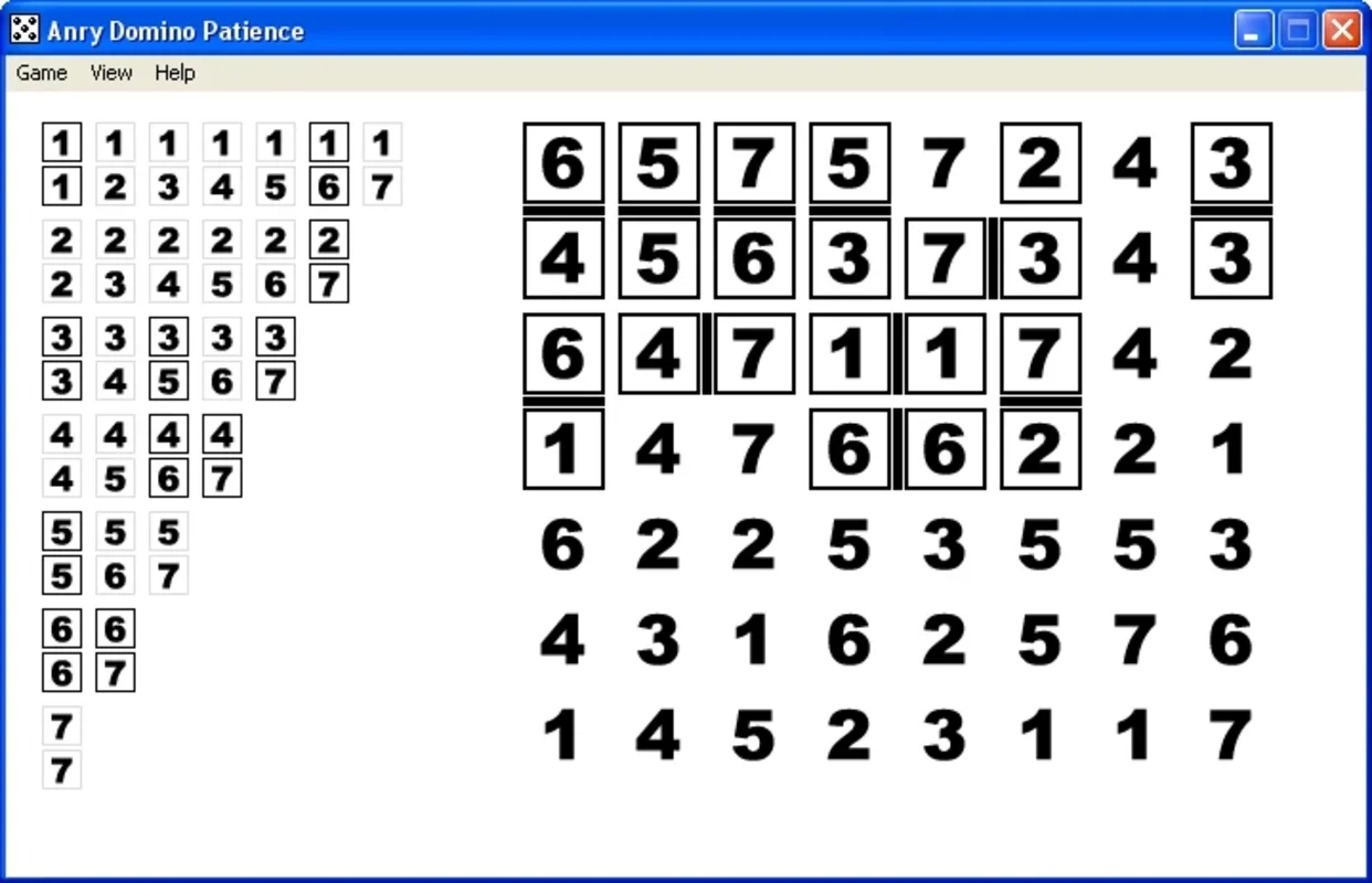 Anry Domino Patience for Windows - Free Download