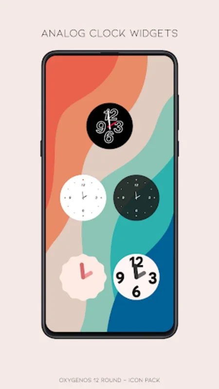 OxygenOS 12 round - icon pack for Android - Enhance Your Device's Look